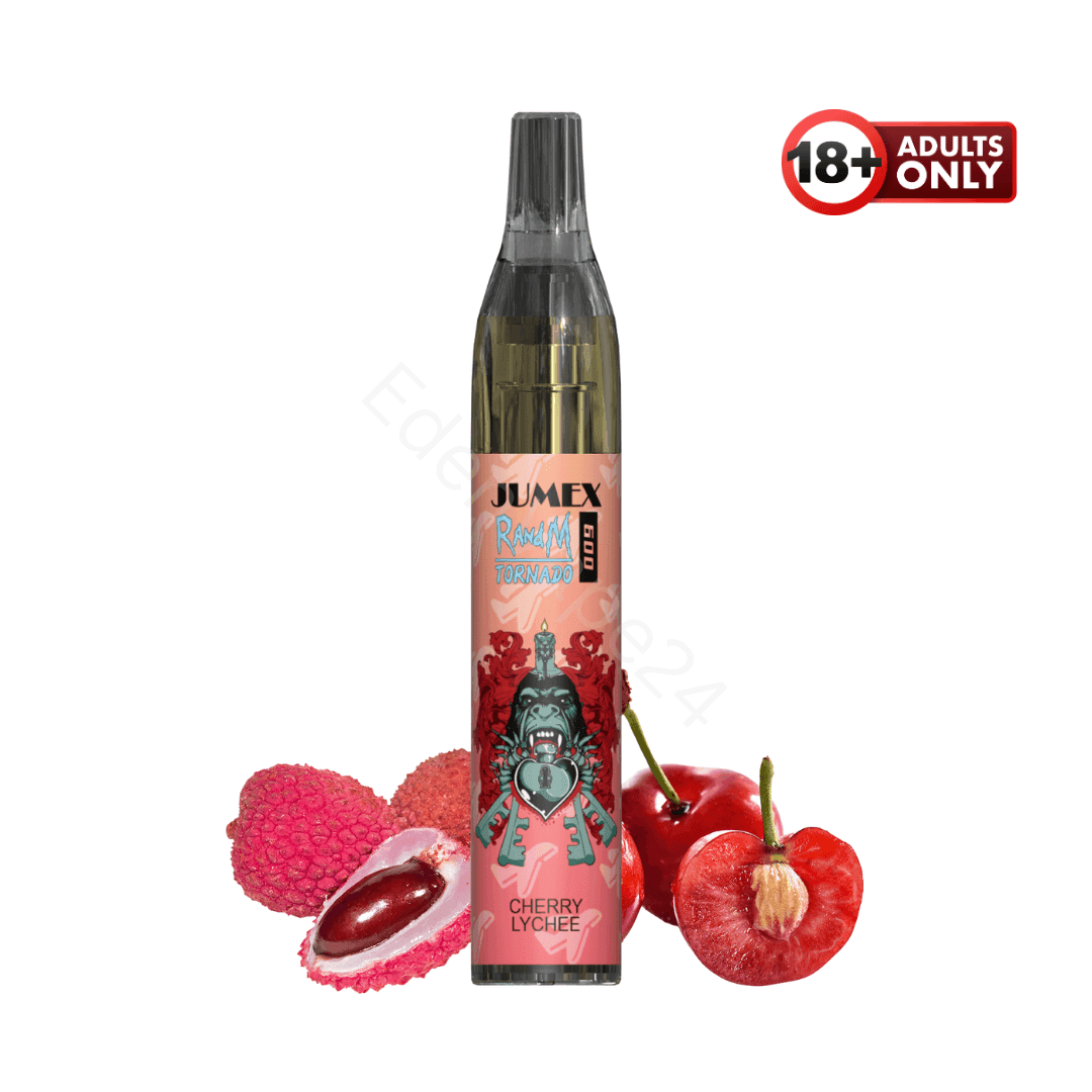 RandM Tornado 600 Fumot Vapes - Cherry Lychee - EdenVape24